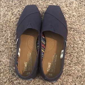 Navy Toms Brand New